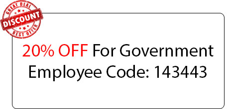 Government Employee Discount - Locksmith at Tinley Park, IL - Tinley Park Illinois Locksmith